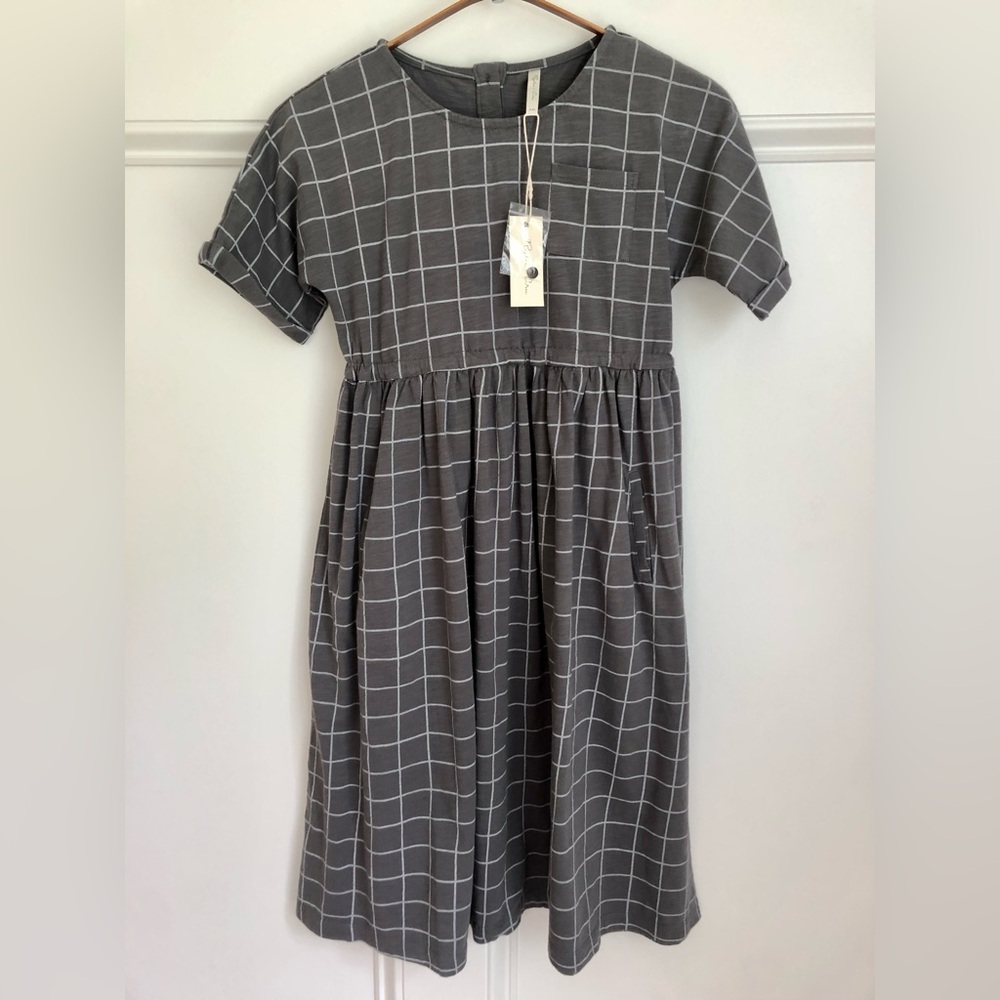 Rylee & Cru Kat Grid dress 8/9